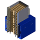 magasin automatique pour palettes vides / compact