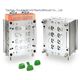 moule d'injection plastique multi-empreintes / couvercles / pour l'industrie de l'emballage