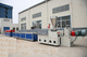 ligne d'extrusion de profilés / pour PVC / pour WPC