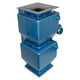 vanne à clapet / à commande électrique / pour granules / de transfert