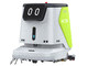 robot de nettoyage pour entrepôt / nettoyage à sec / nettoyage humide / mobile