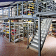 mezzanine industrielle avec système de rangement / pour entrepôt