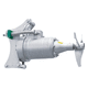agitateur à turbine / pour liquide agressif / en acier inoxydable / submersible