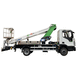 plateforme élévatrice fixe / montée sur camion / hydraulique / pour chantier