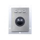 trackball mécanique / encastrable / 36 mm / en acier inoxydable