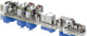 presse servo-hydraulique / de laminage / pour pôle de batterie / à rouleaux