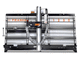 machine à scier à panneaux / verticale / pour plastique