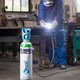 bouteille de gaz industrielle / de gaz / portable
