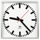 horloge d'intérieur / analogique / murale / radio DCF77