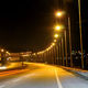 lampadaire urbain conique / octogonal