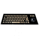clavier encastrable / avec trackball / marine / QWERTY