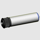 rouleau de convoyeur gravitaire / en acier inoxydable / en thermoplastique / en acier