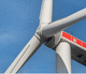 éolienne à entraînement direct / à vitesse variable / basse puissance / à faible bruit