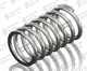 ressort de compression / en acier / en inox / pour automobile