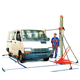 grue mobile / à tour / hydraulique / compacte