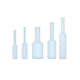 bouchon cylindrique / non fileté / en silicone / pour flexible