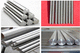 acier inoxydable en barre / de construction / poli