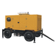 groupe électrogène diesel / triphasé / sur remorque / industriel