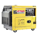 groupe électrogène diesel / monophasé / sur roulettes / 50 Hz