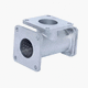 crépine hydraulique / en acier inoxydable / à bride