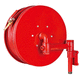 enrouleur de tuyau / manuel / pour protection incendie / fixe