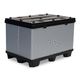 caisse-palette en PP / de stockage / de transport / pliable