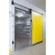 porte coulissante / en aluminium / pour l'intérieur / pour chambre froide