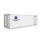 système de stockage d'énergie en container / lithium-ion / d'extérieur / refroidi par air