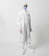 combinaison de type 5/6 / de travail / imperméable / en tissu