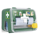 distributeur pour films de mousse / de pansements / flexible / compact