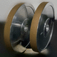 meule de rectification / cylindrique / pour wafers