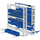 tour de stockage pour charge longue / modulaire / automatique