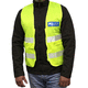 gilet de travail / haute visibilité / pour construction / pour le médical