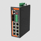 commutateur Ethernet intelligent / 12 ports / série / sur rail DIN