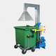 compacteur de déchets tasseur de poubelle / mélangé / carton / pour plastique
