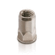 écrou hexagonal / rivet / en inox