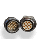 connecteur de données / coaxial / multi coaxial / à sertir