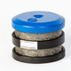 support antivibratoire conique / en acier / en inox / en acier forgé