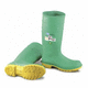 bottes de sécurité pour chantier / de protection chimique / ignifuge / en plastique