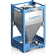 conteneur IBC en métal / de produit chimique / pour aliments / pour produits en vrac