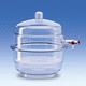dessiccateur de laboratoire en verre / à vide pour laboratoire / à vide