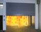 porte à enroulement / pour l'intérieur / industrielle / coupe-feu