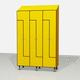armoire vestiaire pour usine / pour hôtel / pour bâtiments / pour hôpitaux