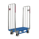 chariot de distribution de courrier / en métal / en plastique / en polypropylène