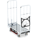 chariot de transport / de manutention / pour préparation de commande / en acier galvanisé
