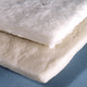 matériau réfractaire à isolation thermique / en alumine / renforcé en fibres de céramique / en silice