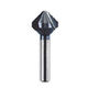 fraise monobloc / d'ébavurage / pour carbure / à queue cylindrique