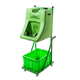 douche oculaire portable / en plastique / avec douche oculaire/faciale
