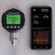manomètre numérique / G 1/4 / en acier inoxydable / Bluetooth