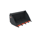 godet standard / pour chargeuse / à 5 dents / à 4 dents
